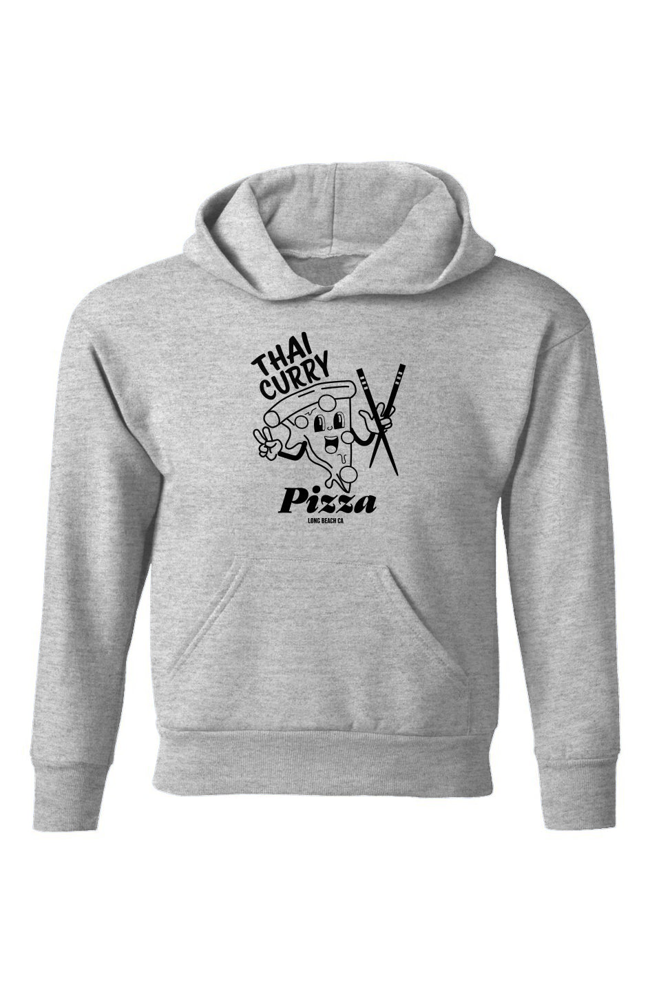 Kids Youth Thai Curry Pizza Zip Hoodie