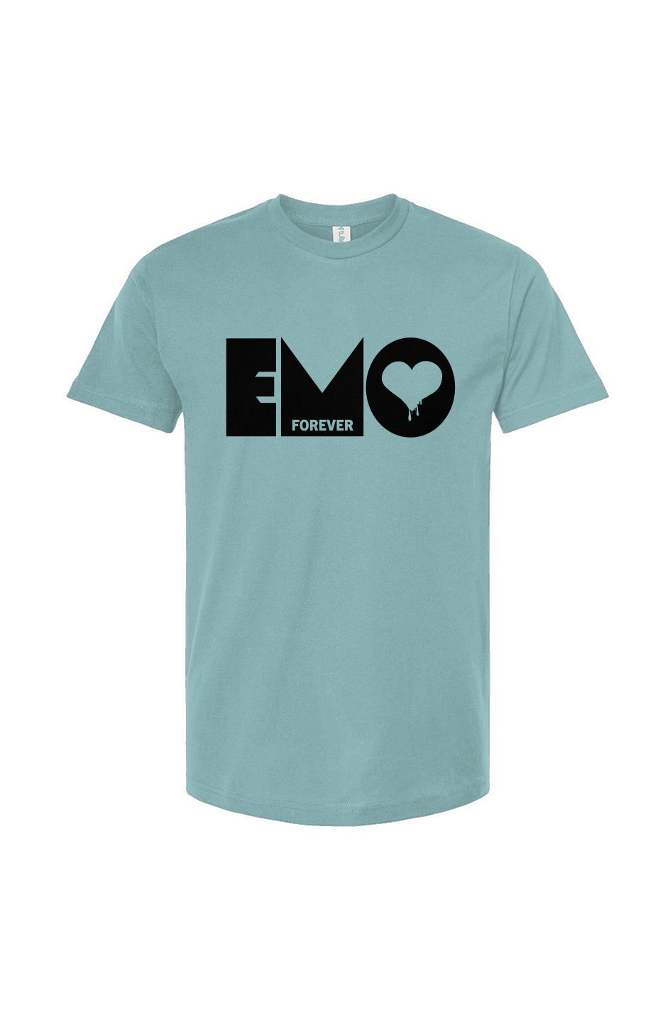 Mens Unisex Emo Bleeding Heart Adult T-Shirt