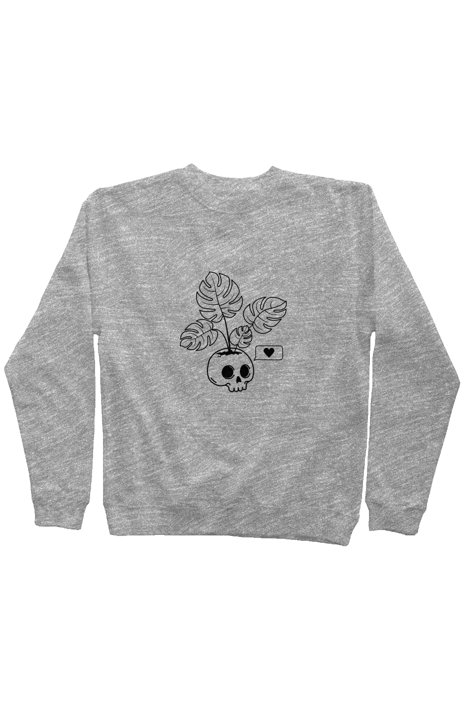 Mens Unisex Embroidered Plant Life Premium Sweatshirt