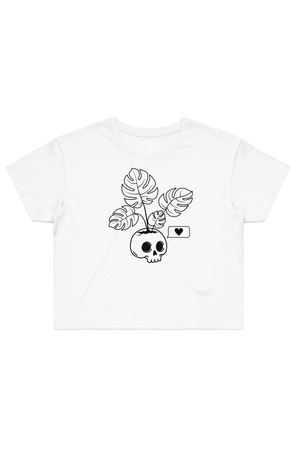 Women's Plant Life Crop Tee