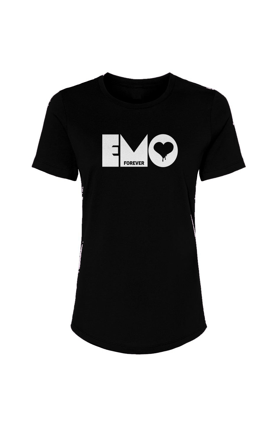 Womens Emo Bleeding Heart Adult T-Shirt