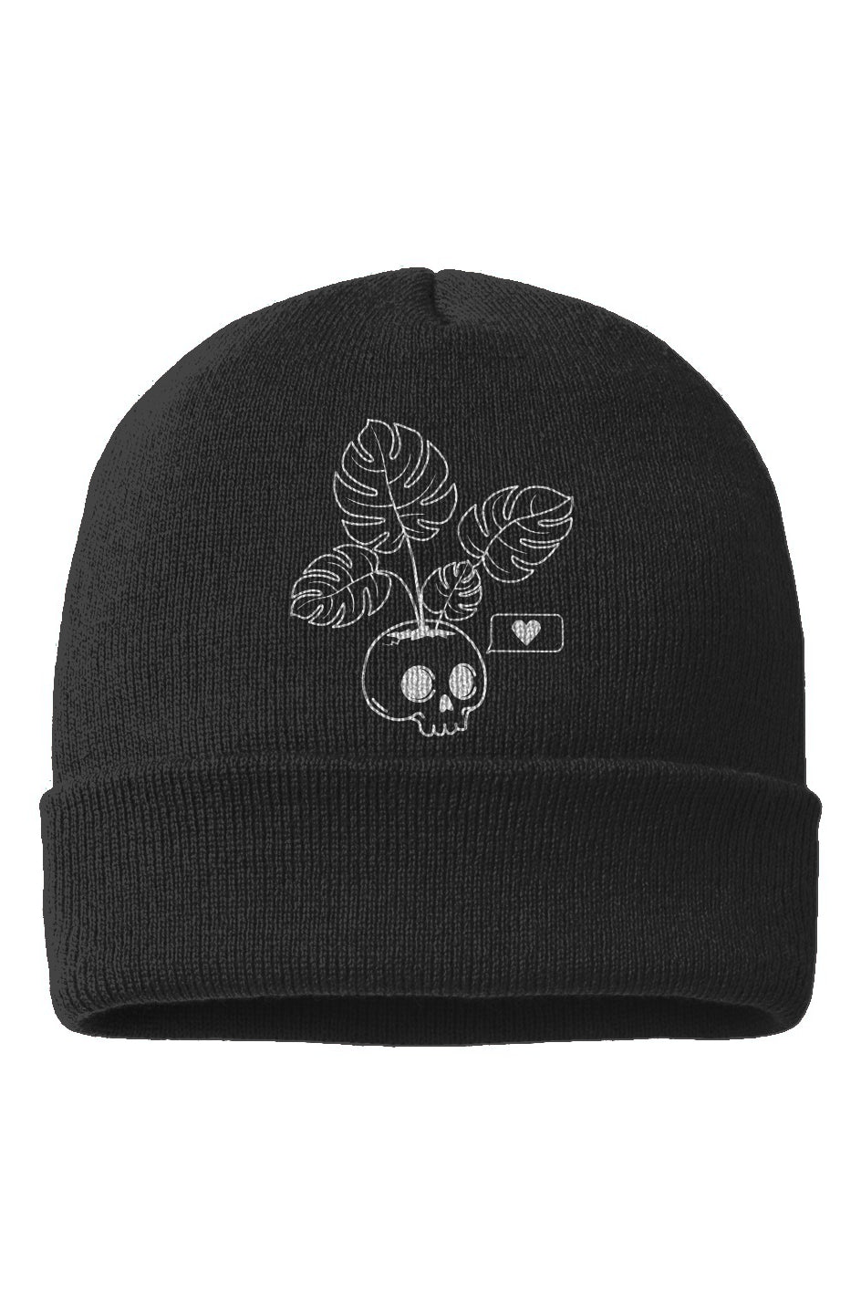 Plant Life Cuffed Beanie