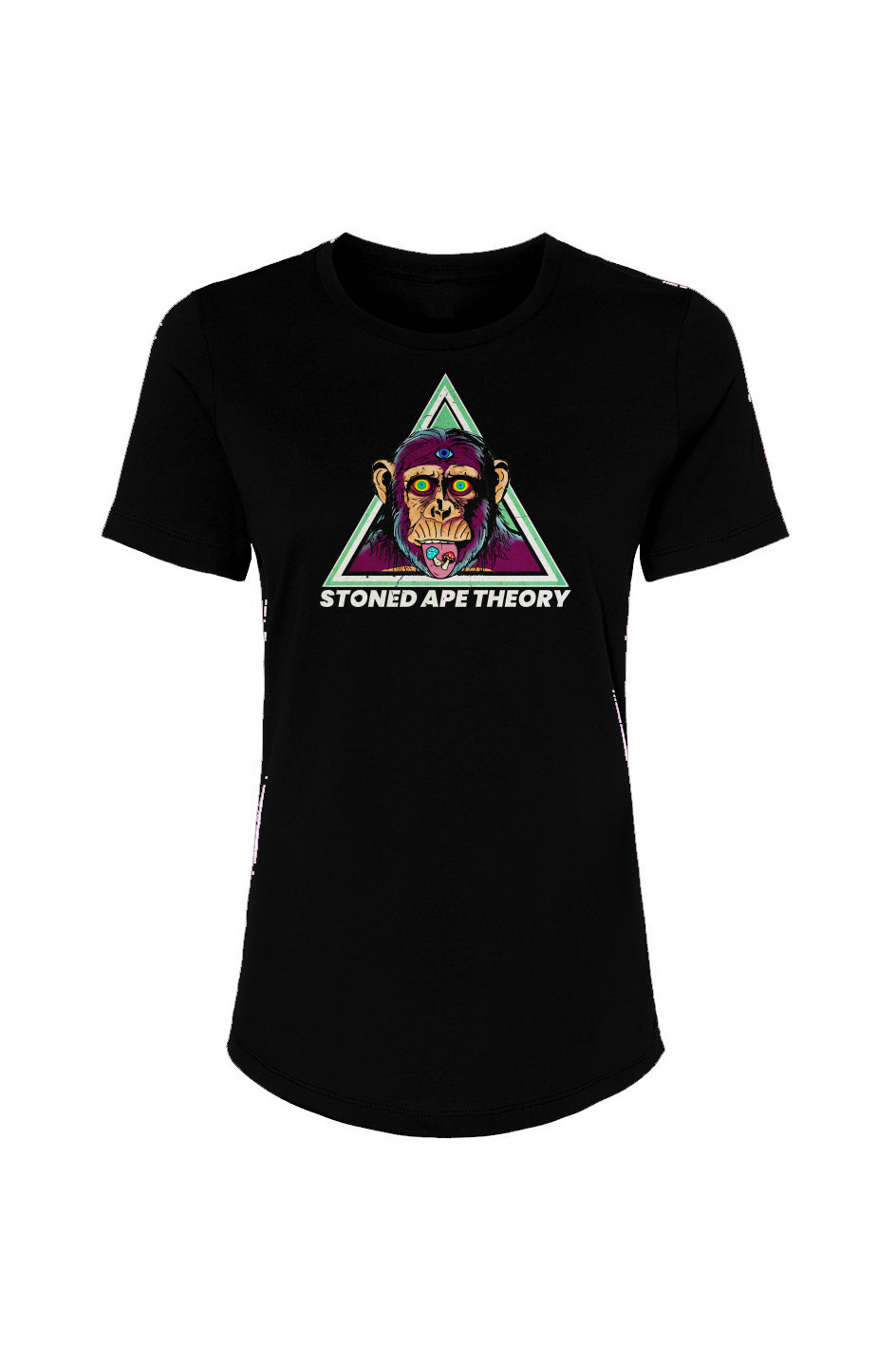Womens Stoned Ape Theory Adult T-Shirt