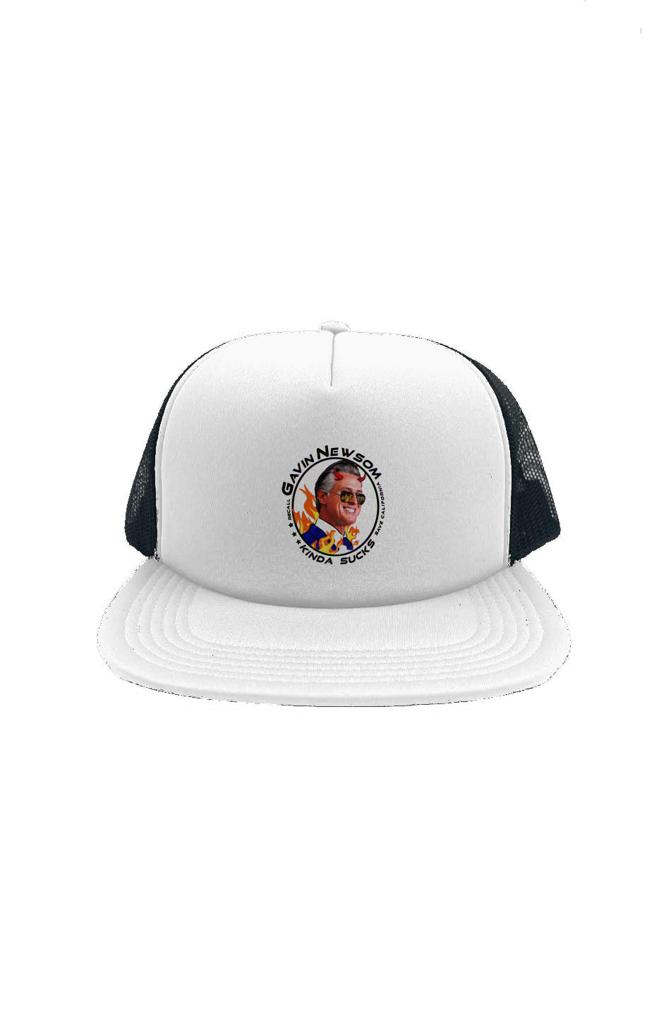 Gavin Newsom Foam Front Trucker Cap