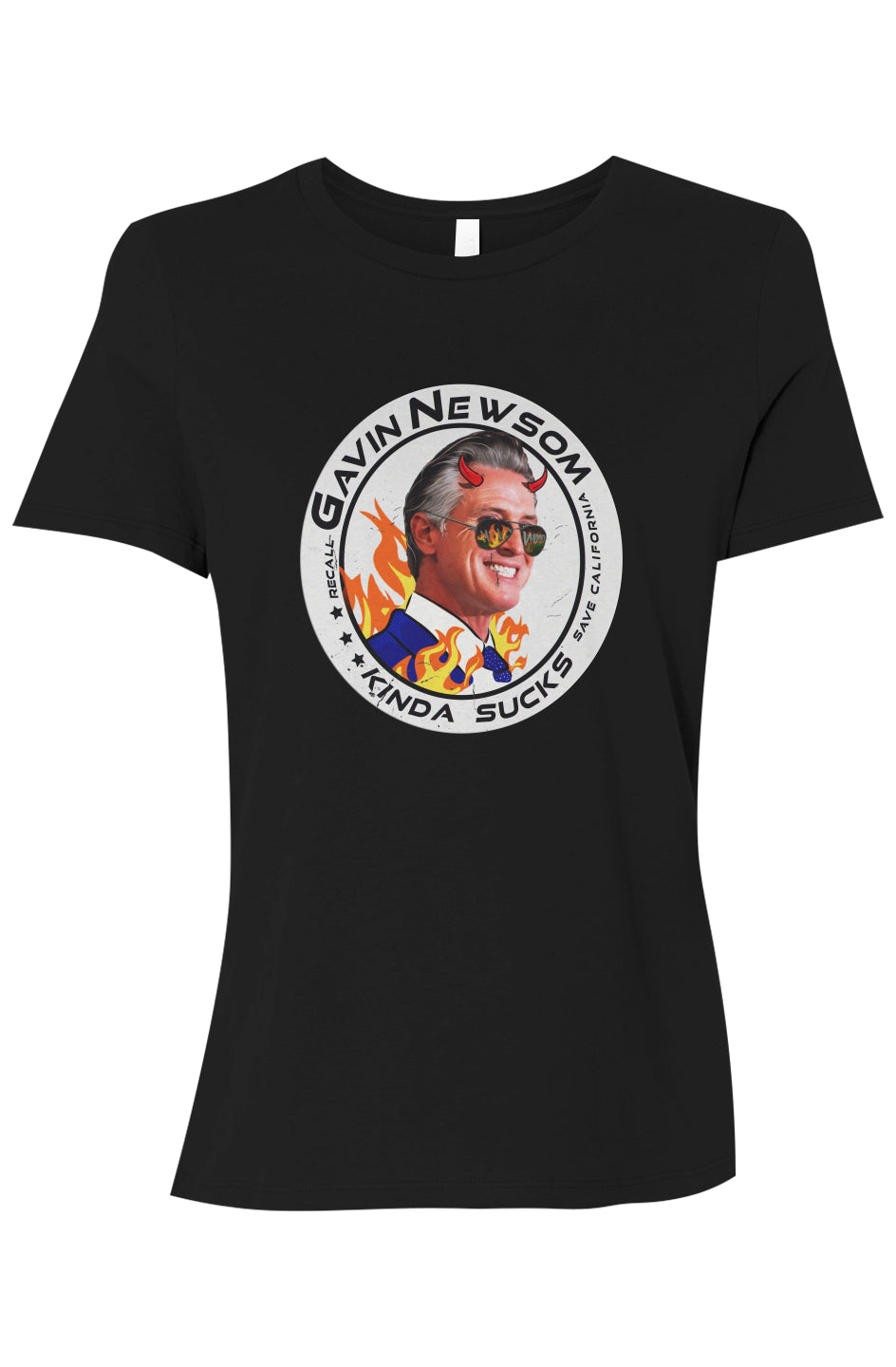 Womens Gavin Newsom Adult T-Shirt