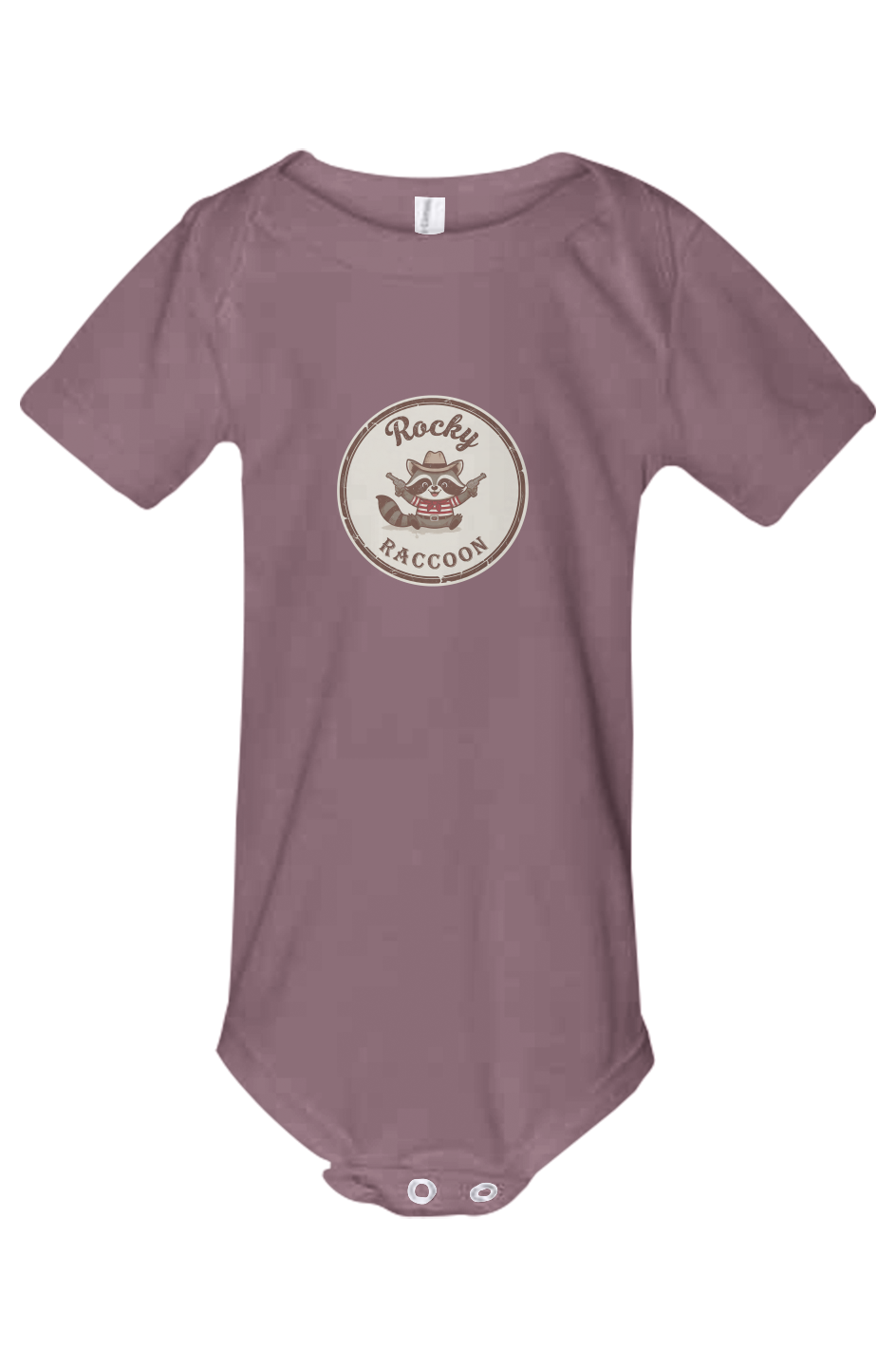 Rocky Raccoon Baby Jersey One Piece