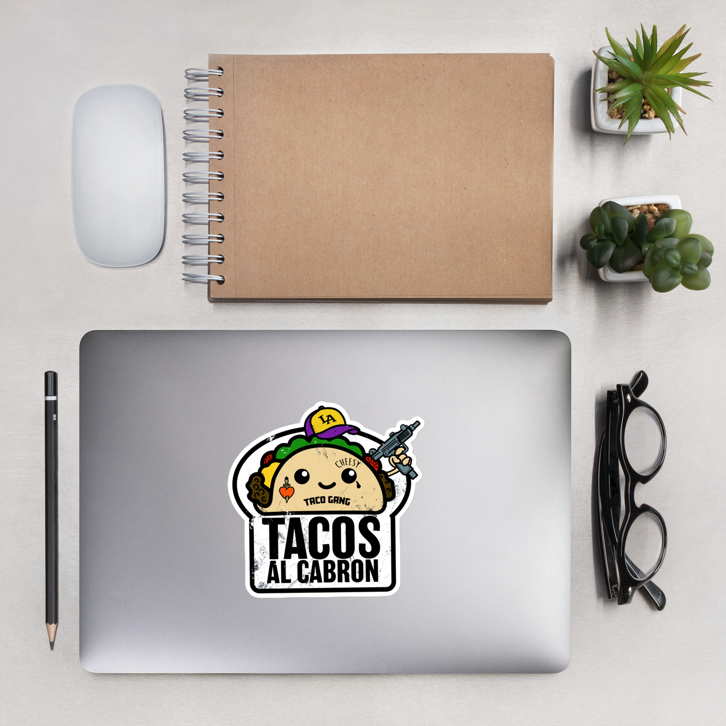Tacos Al Cabron Sticker