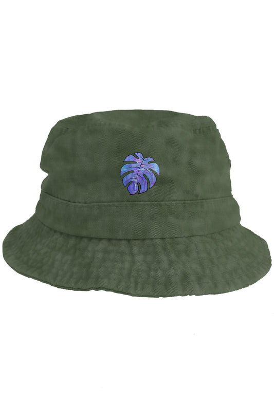 Monstera Shitty bucket hat