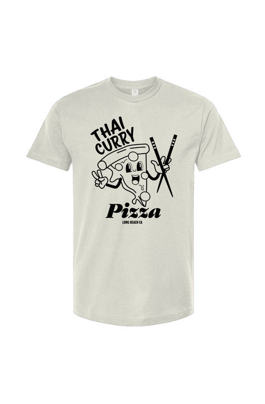 Mens Unisex Adult Thai Curry Pizza Premium T-Shirt