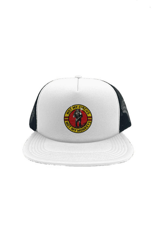 Smoking Monkey Circus Foam Front Trucker Cap