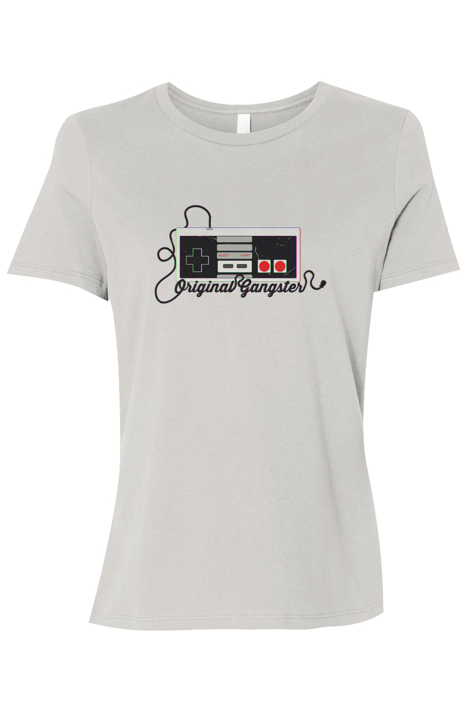 Womens Original Gangster Gaming Adult T-Shirt