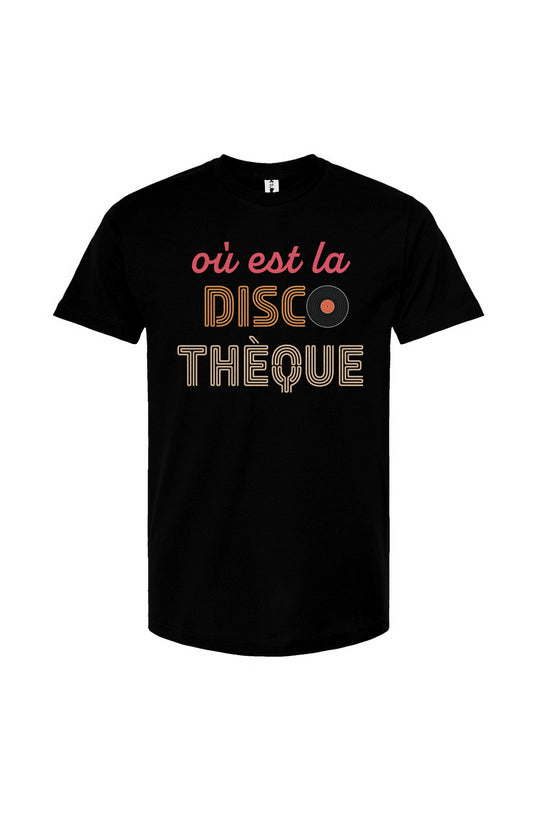 Mens / Unisex Disco Adult T-Shirt