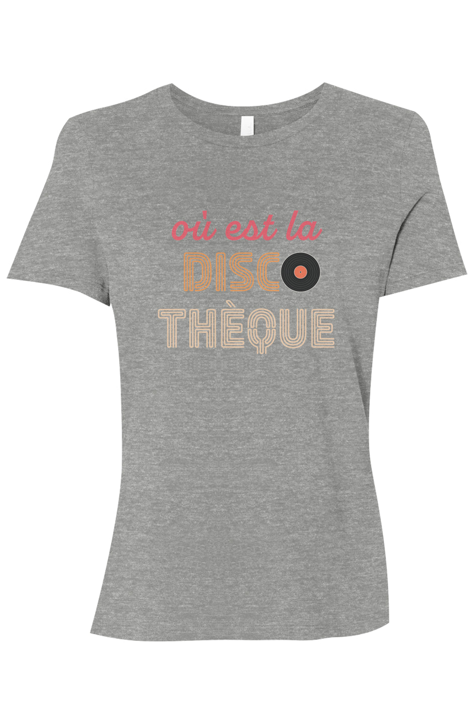 Womens Disco Adult T-Shirt