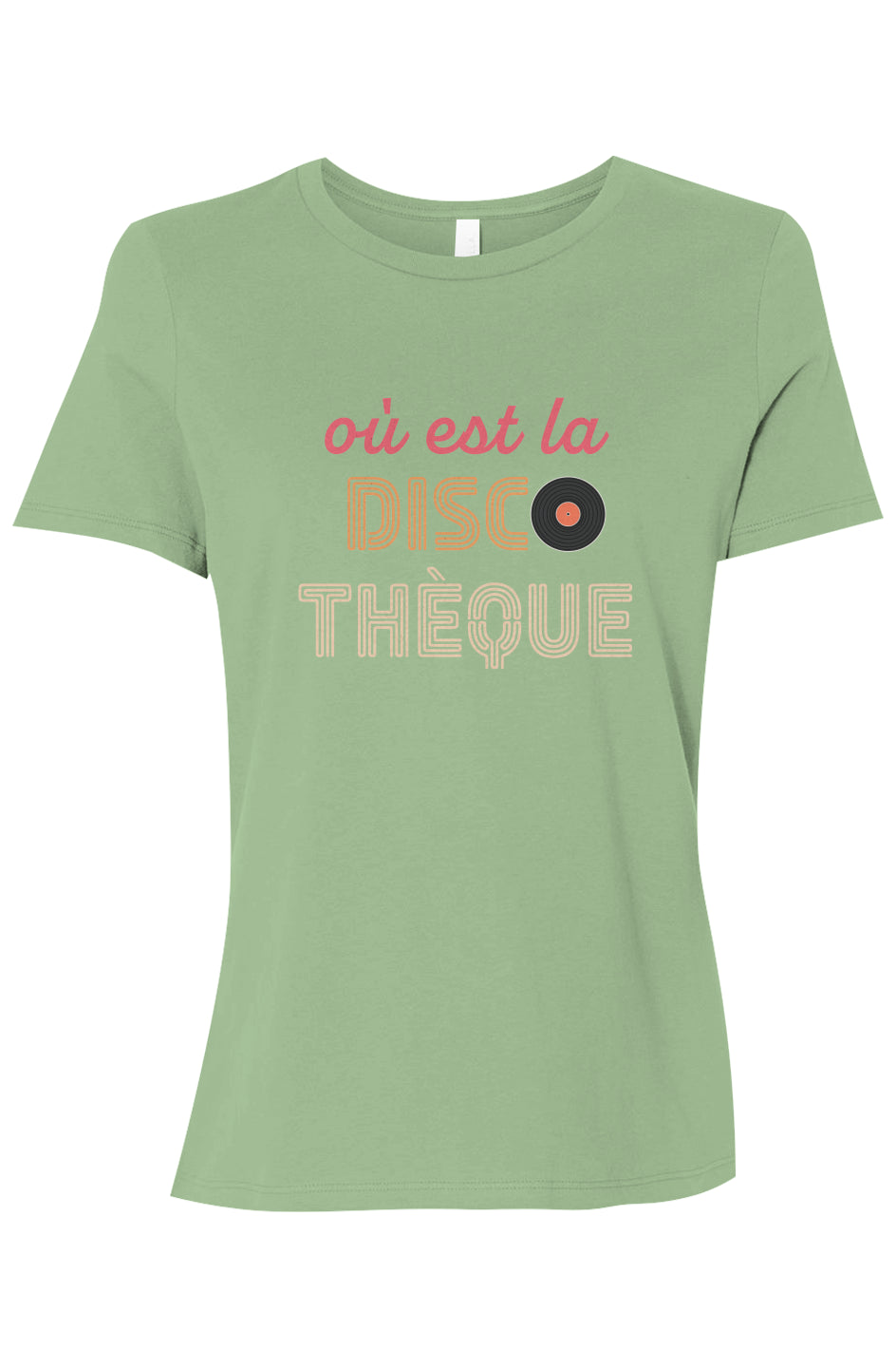 Womens Disco Adult T-Shirt