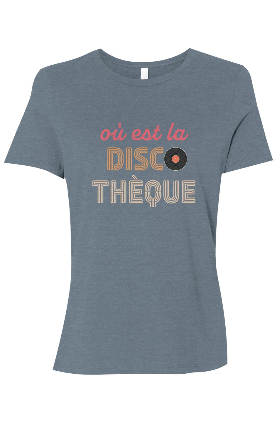 Womens Disco Adult T-Shirt