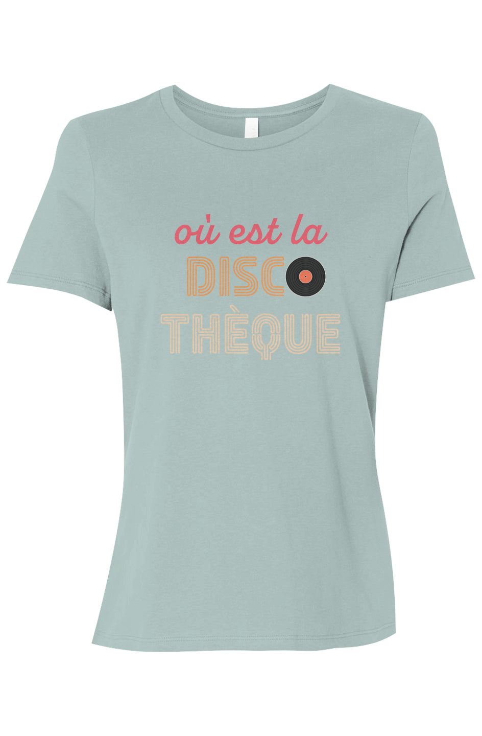 Womens Disco Adult T-Shirt