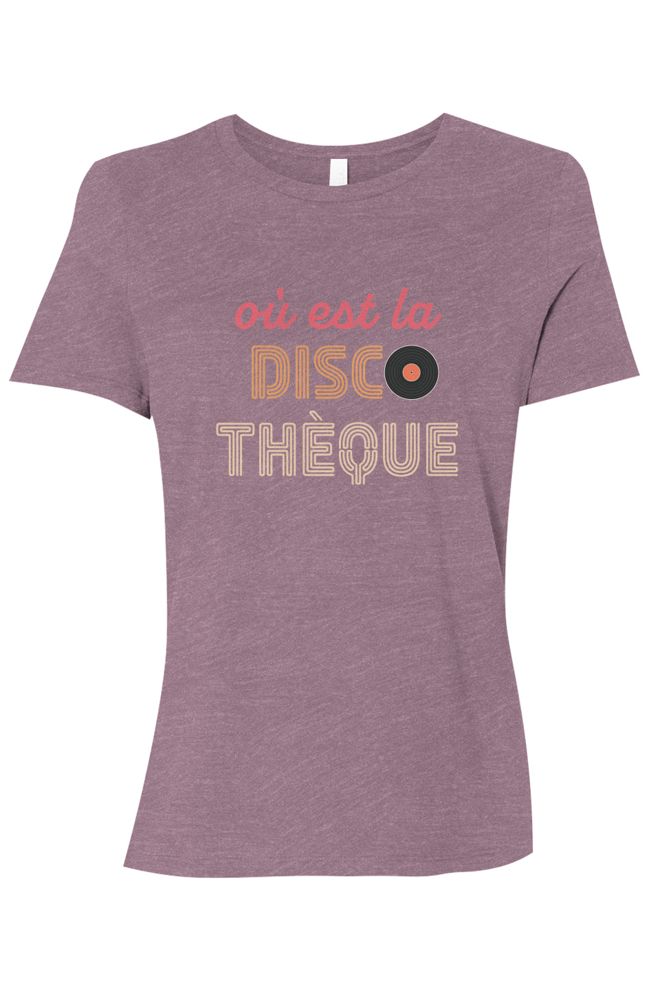 Womens Disco Adult T-Shirt