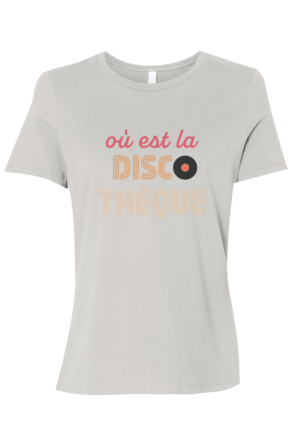 Womens Disco Adult T-Shirt
