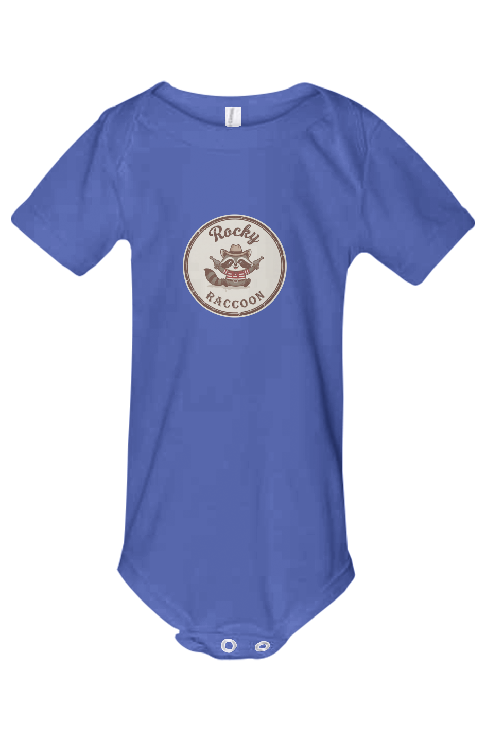 Rocky Raccoon Baby Jersey One Piece