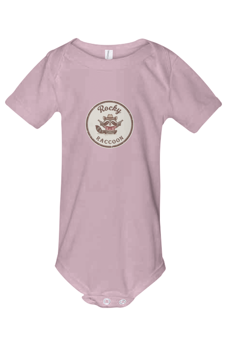 Rocky Raccoon Baby Jersey One Piece