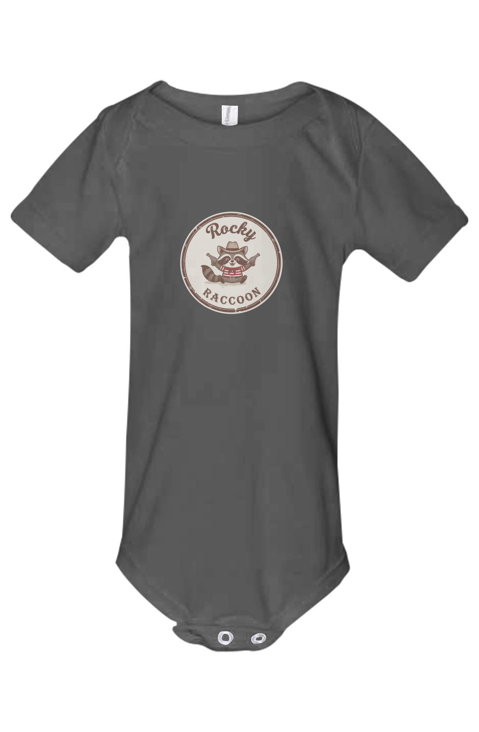 Rocky Raccoon Baby Jersey One Piece