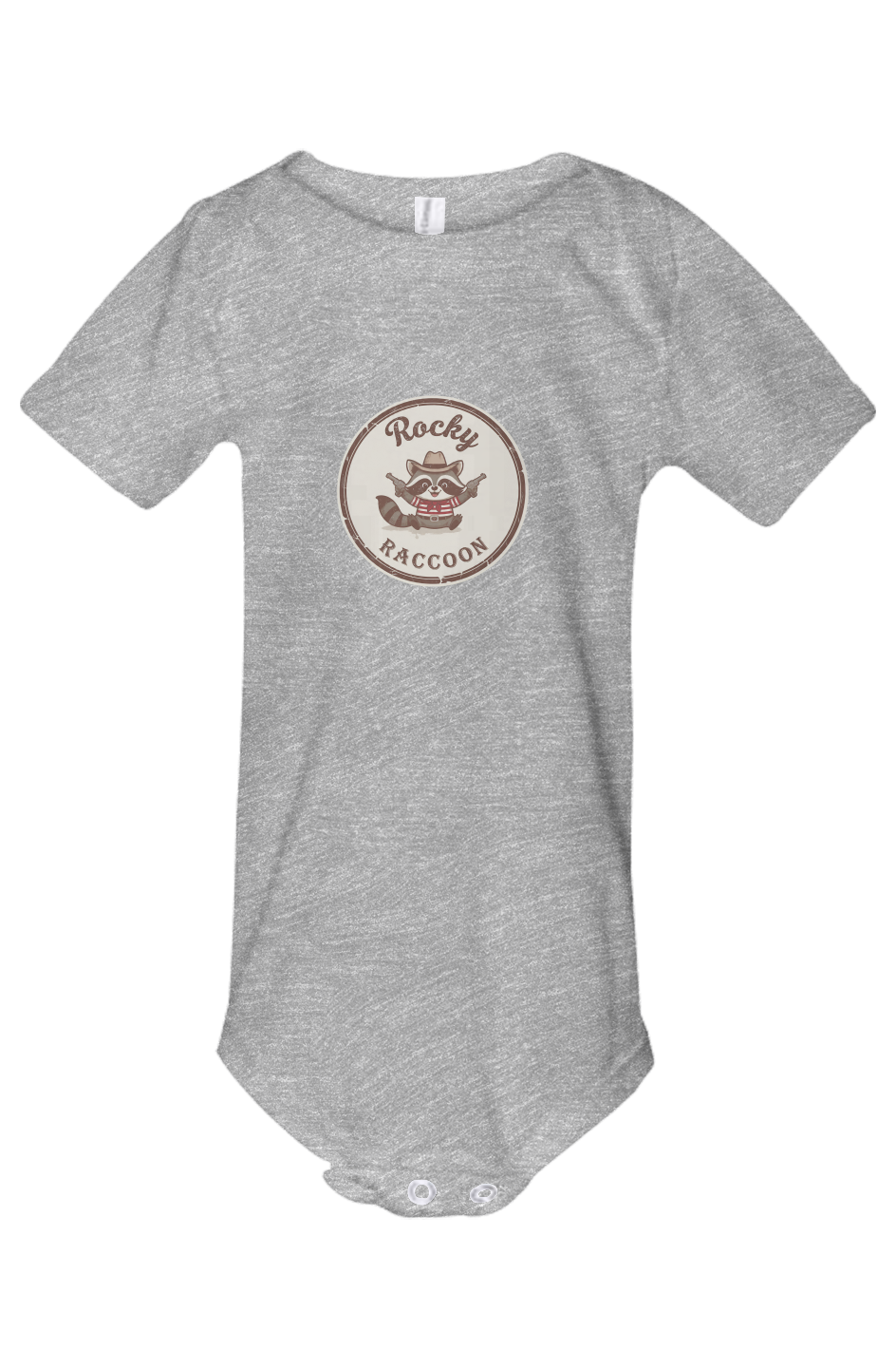 Rocky Raccoon Baby Jersey One Piece